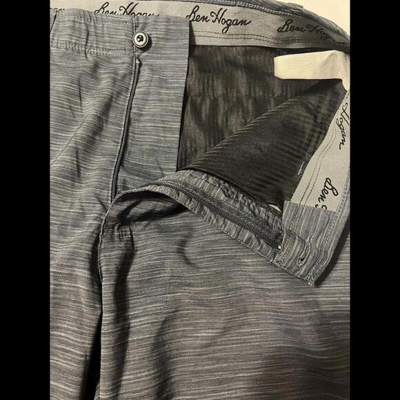 Ben Hogan Men’s Gray Golf Shorts Size 30 With 10 Inch Inseam - Picture 9 of 12